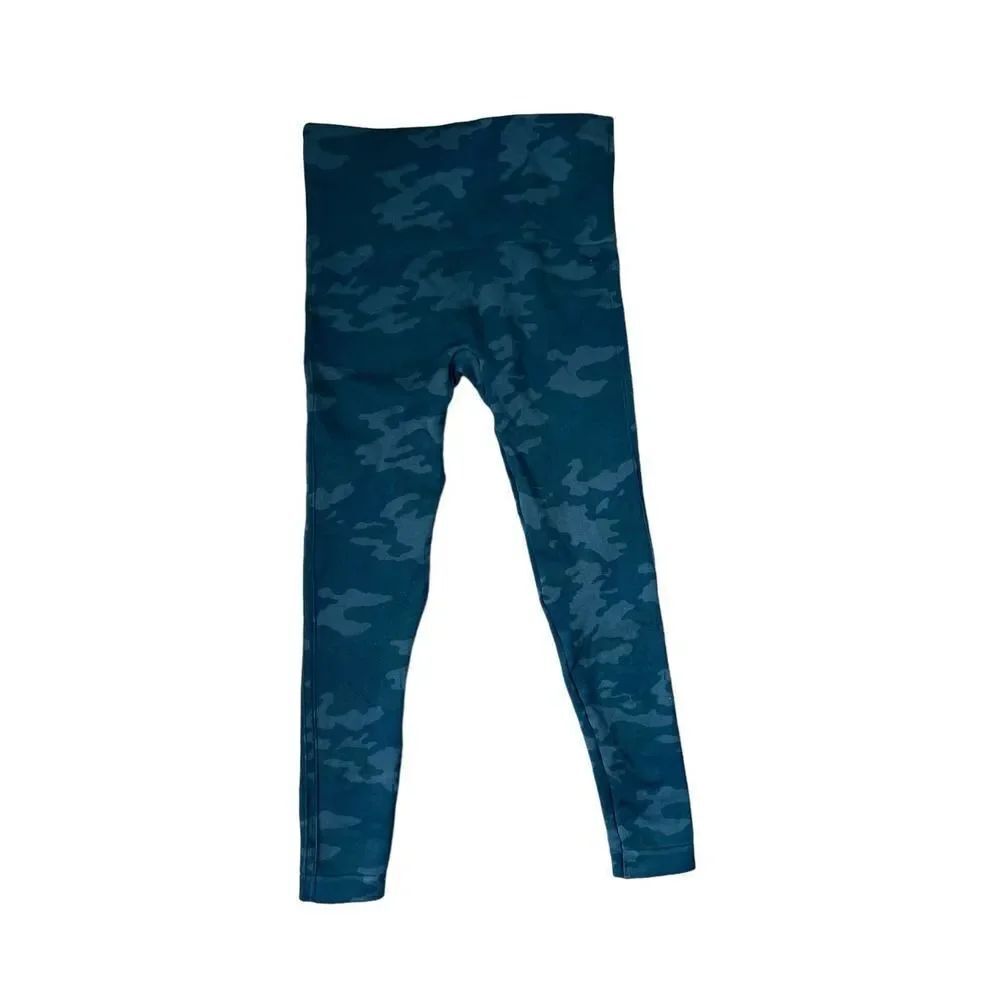 SPANX BLACK CAMO LEGGINGS SIZE XS - Picture 6 of 6